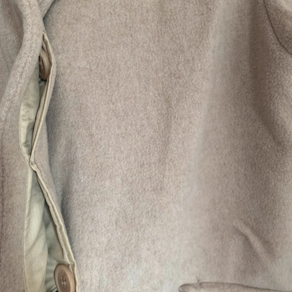 House of Fraser size 10 beige wool blend jacket / coat - Picture 2 of 7